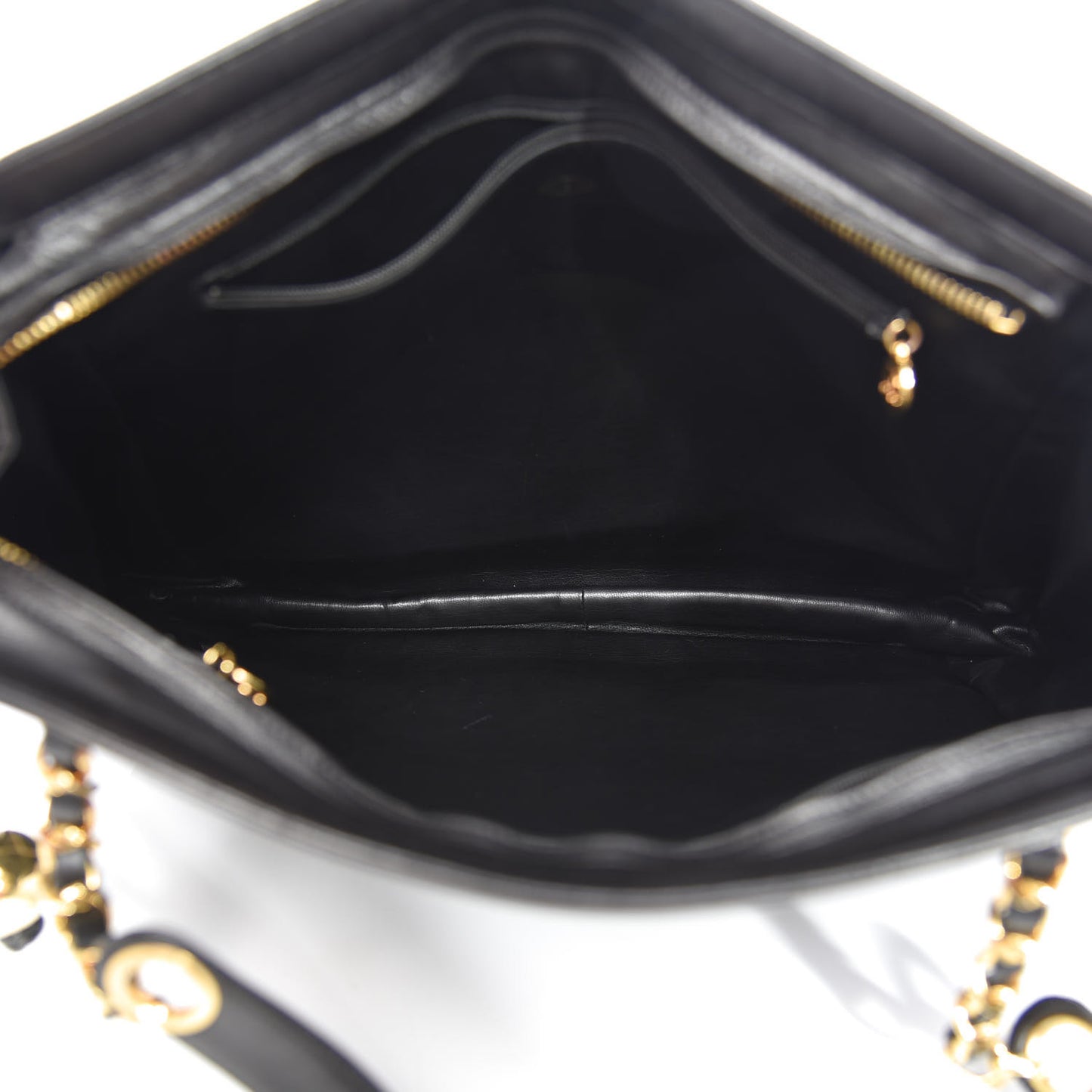 Lambskin CC Shoulder Bag Black