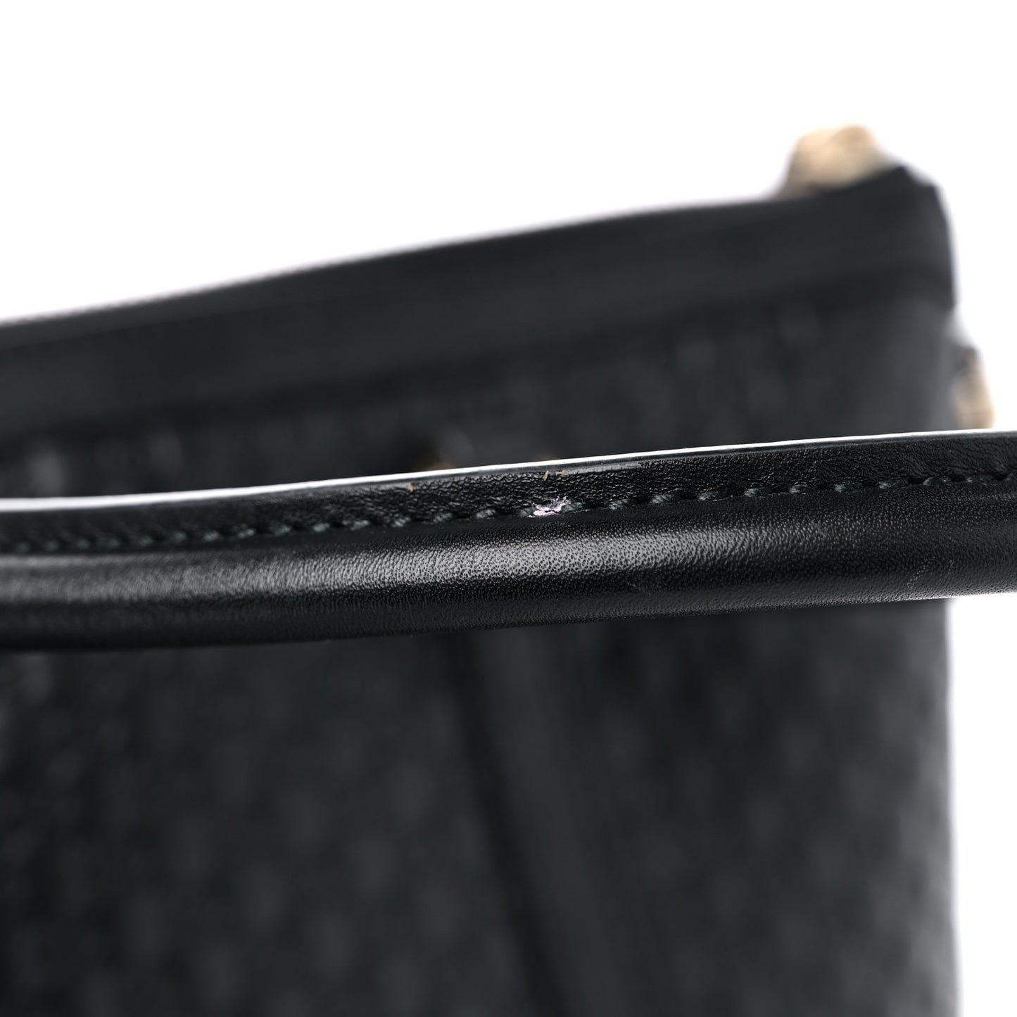 Soft Microguccissima Small Zippered Satchel Black