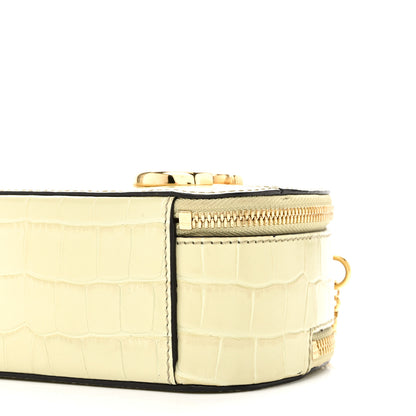 Chloe Calfskin Crocodile Embossed Mini C Vanity Bag Light Eucalyptus 9 of 9
