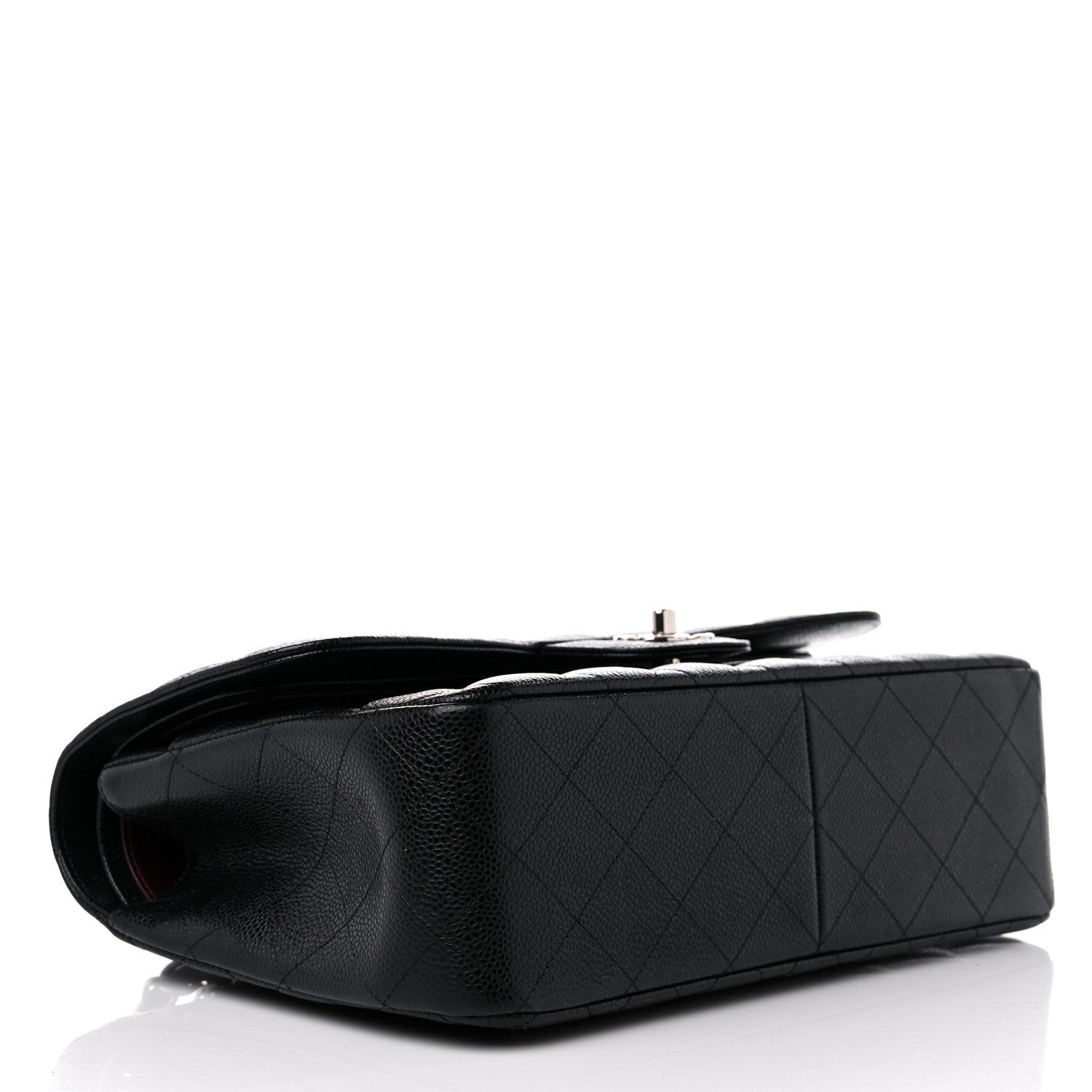 Chanel Caviar Quilted Jumbo Double Flap Black 4 of 9