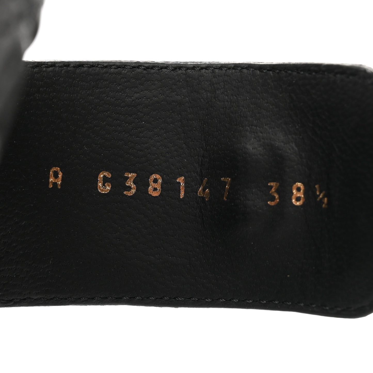 Lambskin Shearling Quilted CC Turnlock Loafers 38.5 Black
