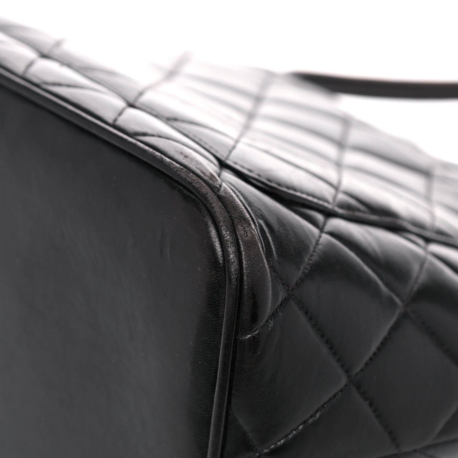 Chanel Lambskin Quilted Medallion Tote Black 12 of 27