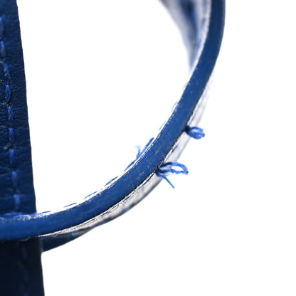 Saint Laurent Sheepskin Small Cabas ChYc Royal Blue 11 of 12