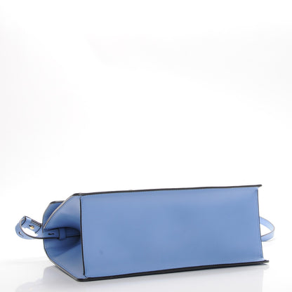 Gucci Calfskin Embroidered Medium Sylvie Top Handle Bag Clear Sky Blue 5 of 9