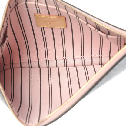 Louis Vuitton Monogram Neverfull MM GM Pochette Rose Ballerine 5 of 8