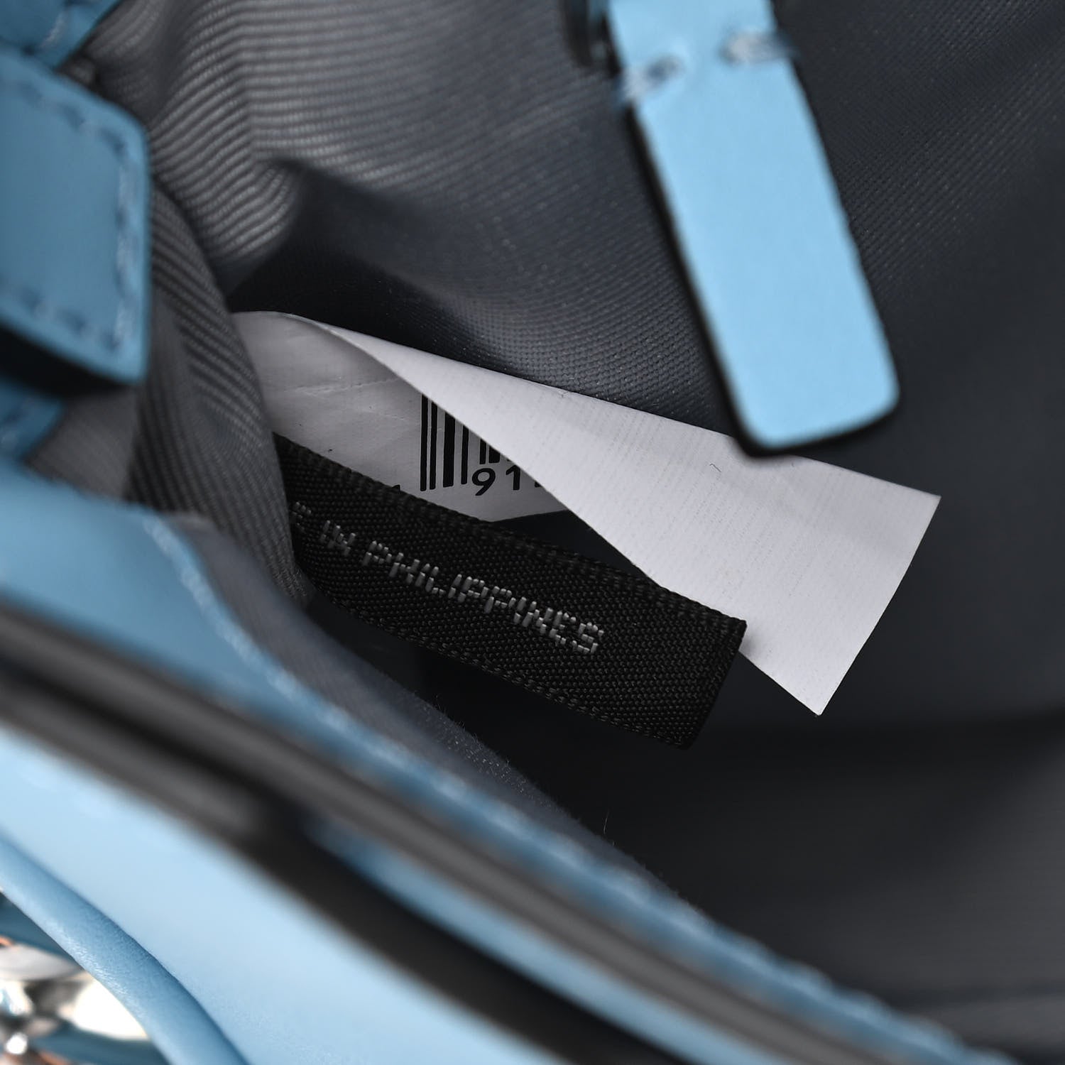 Marc Jacobs Calfskin The J Marc Shoulder Bag Air Blue 6 of 13