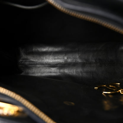 Chanel Lambskin Quilted Shoulder Bag  Black 5 of 11