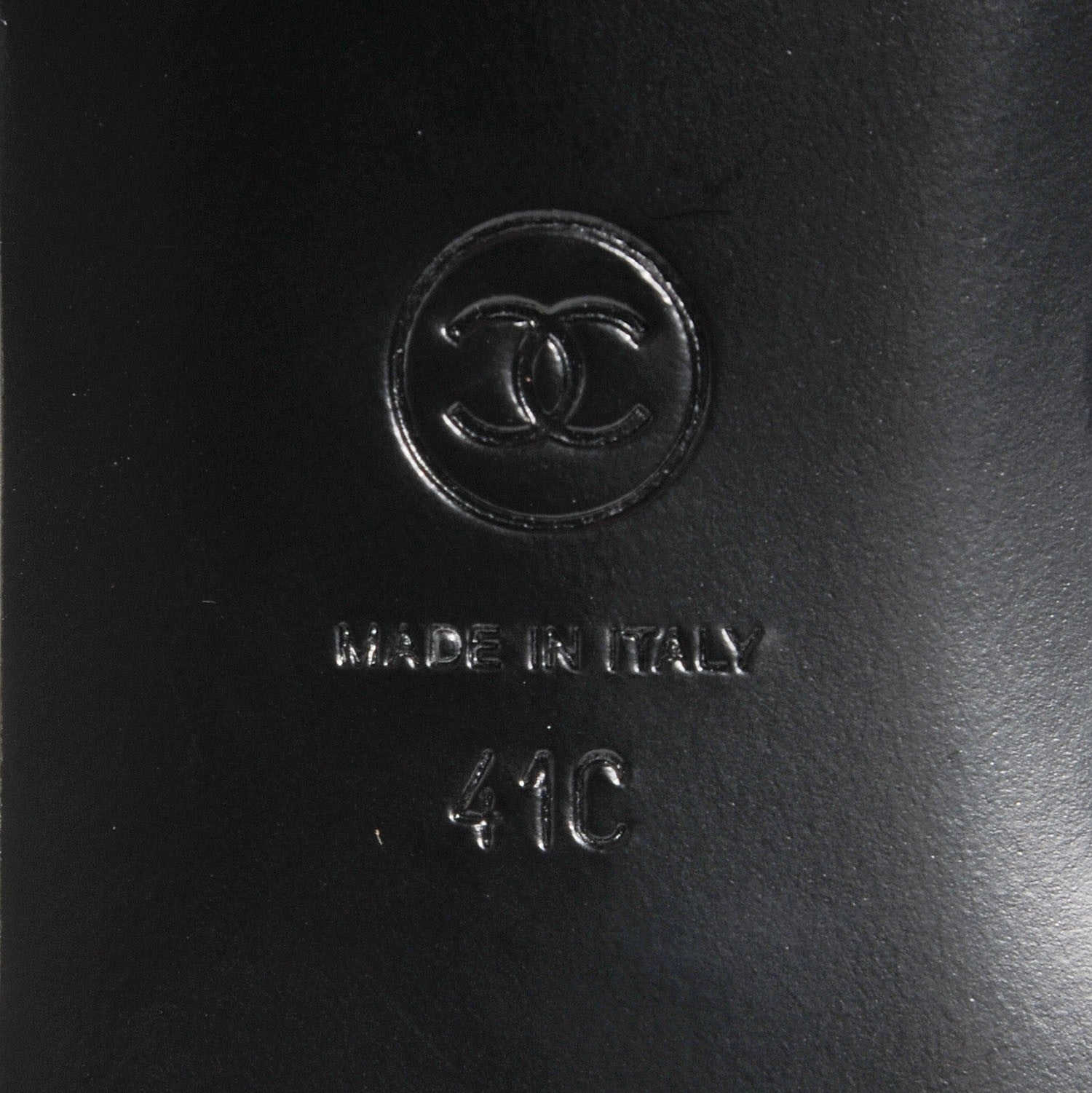 Chanel Lambskin Camellia Thong Sandals 41 11 Black 13 of 14