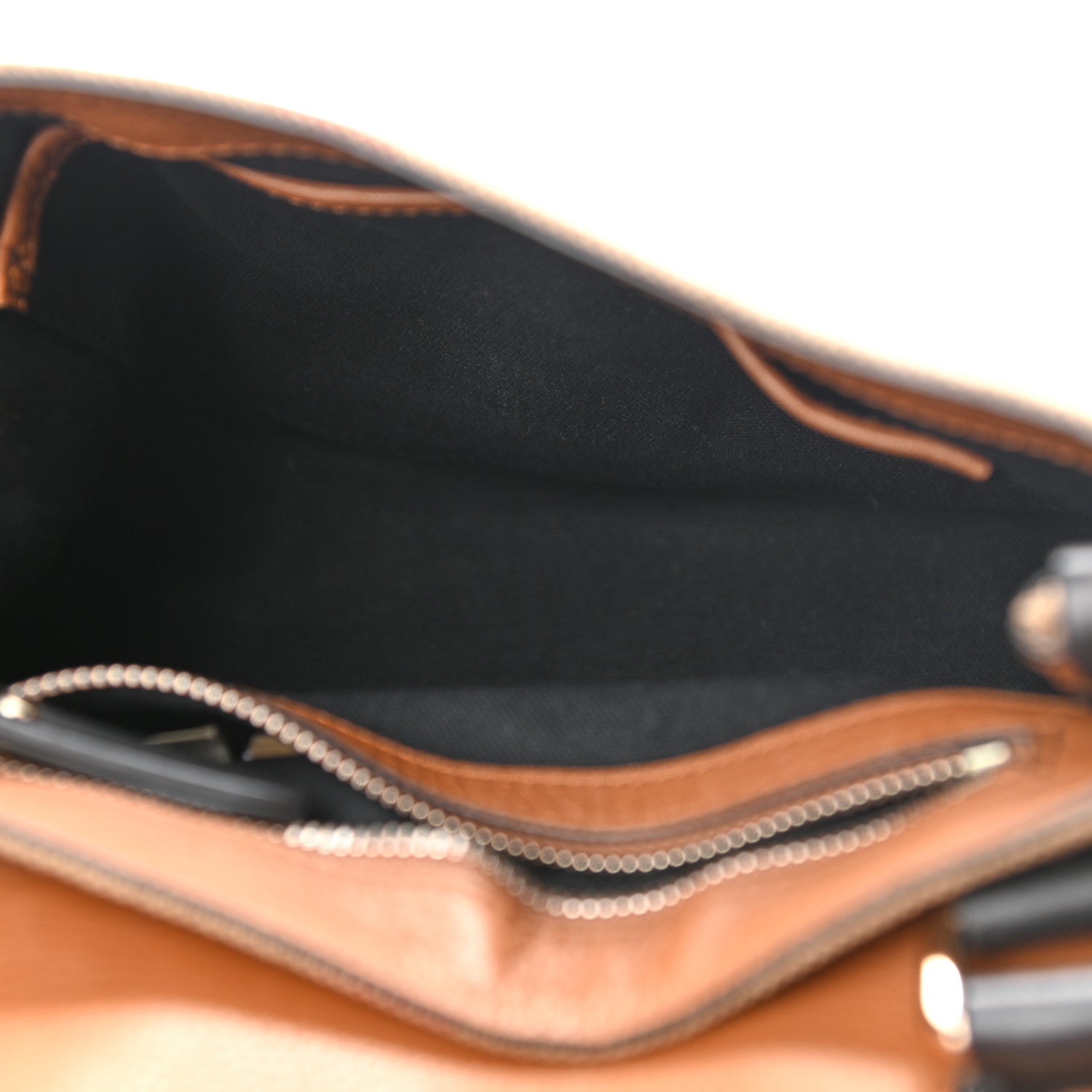 Burberry Canvas Mega Check Grainy Calfskin Small Shellwood Crossbody Brown 5 of 14