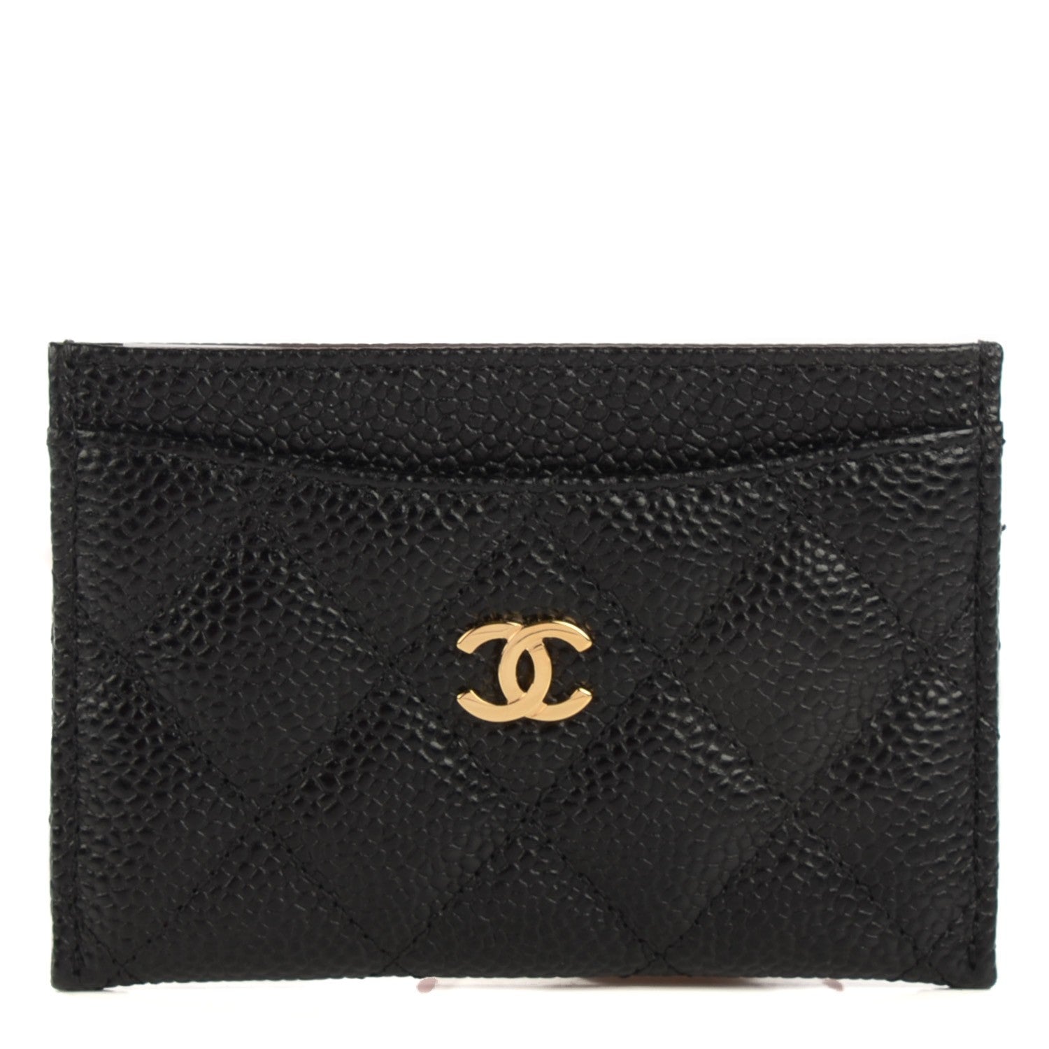 Chanel Caviar Quilted Card Holder Black 1 of 8
