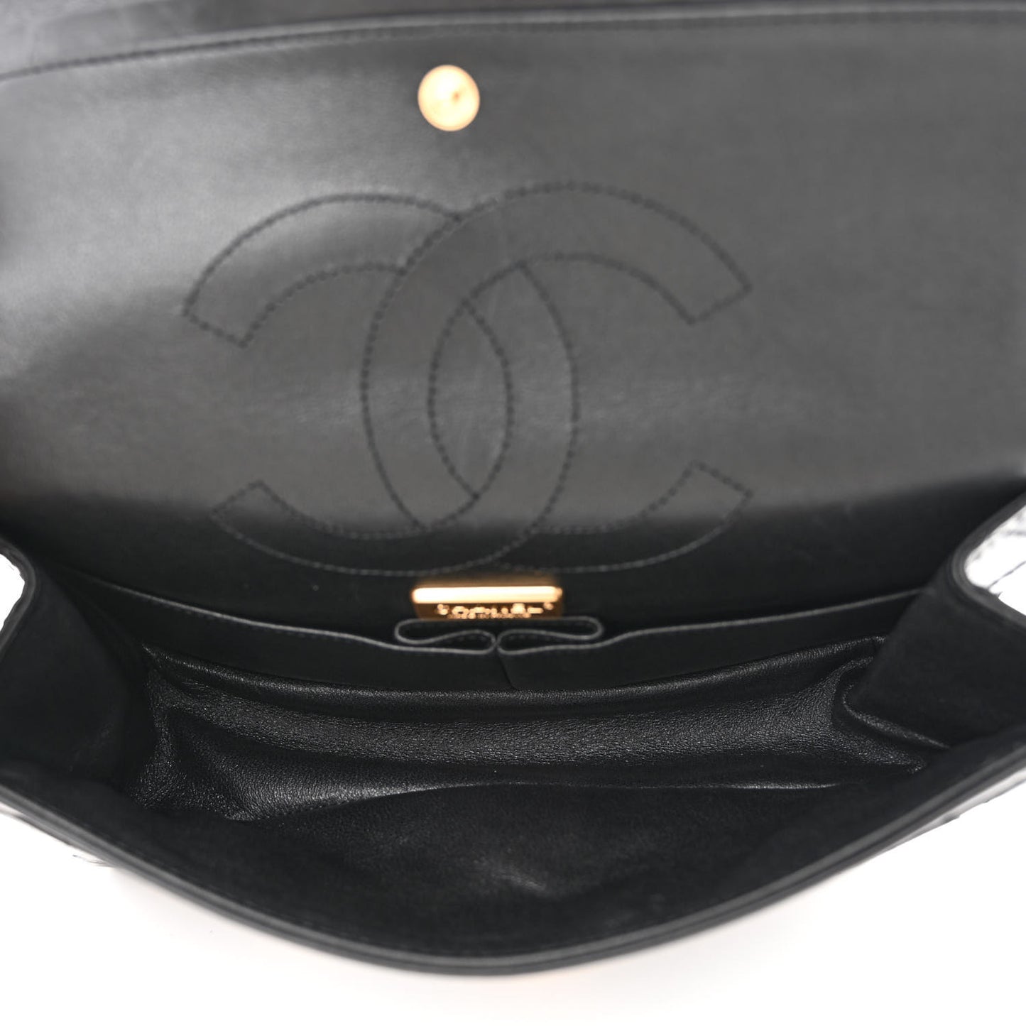 Aged Calfskin Lucky Charms 2.55 Reissue 225 Flap Black