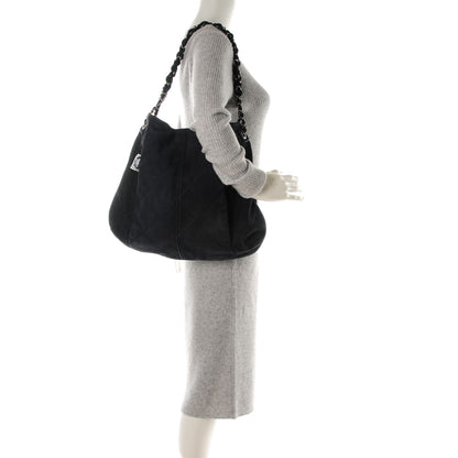 Chanel Suede Ultimate Stitch Hobo Blue 2 of 6