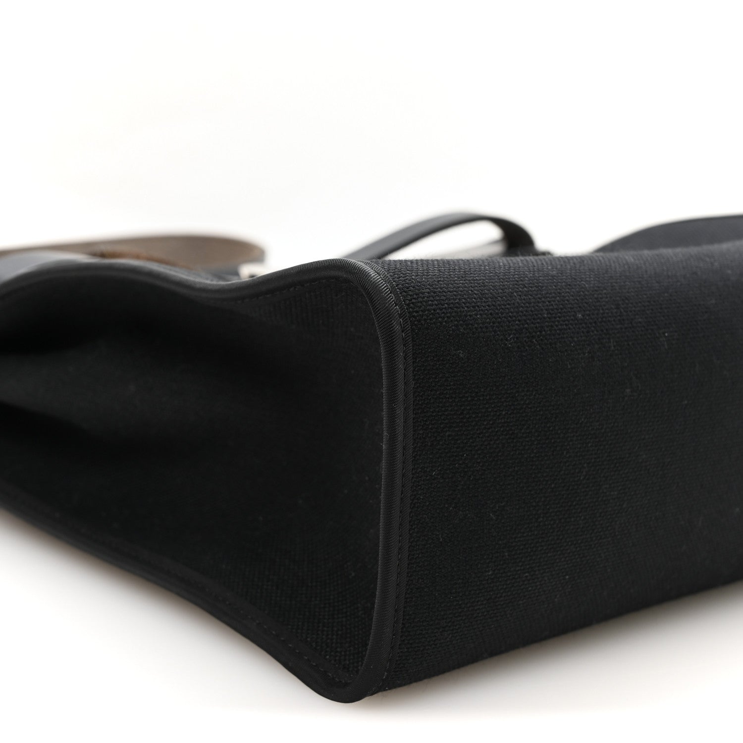 Hermes Military Toile Vache Hunter Herbag Zip PM 31 Black Bleu Indigo 10 of 11