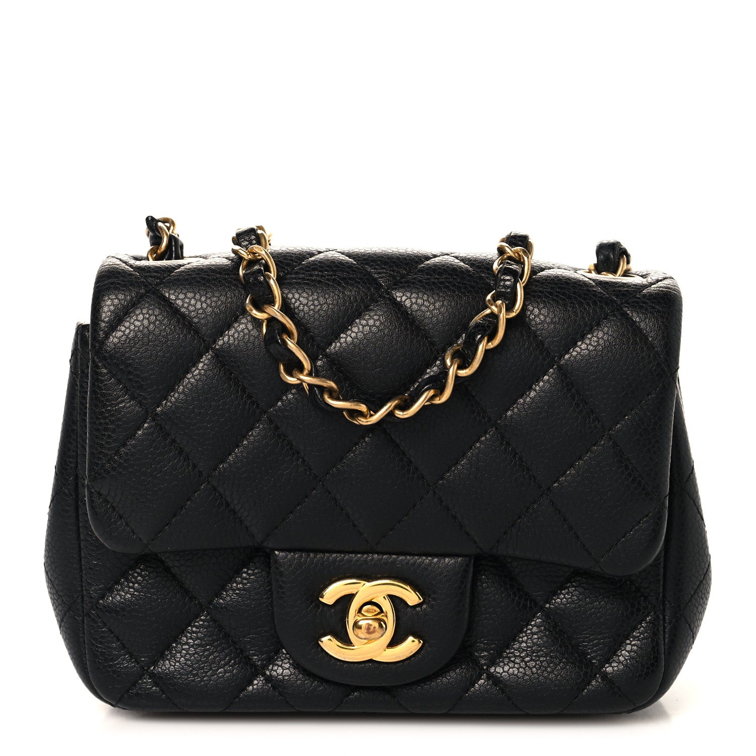 Chanel Caviar Quilted Mini Square Flap Black 1 of 10