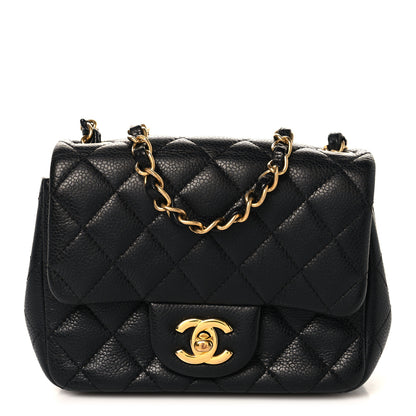 Chanel Caviar Quilted Mini Square Flap Black 1 of 10