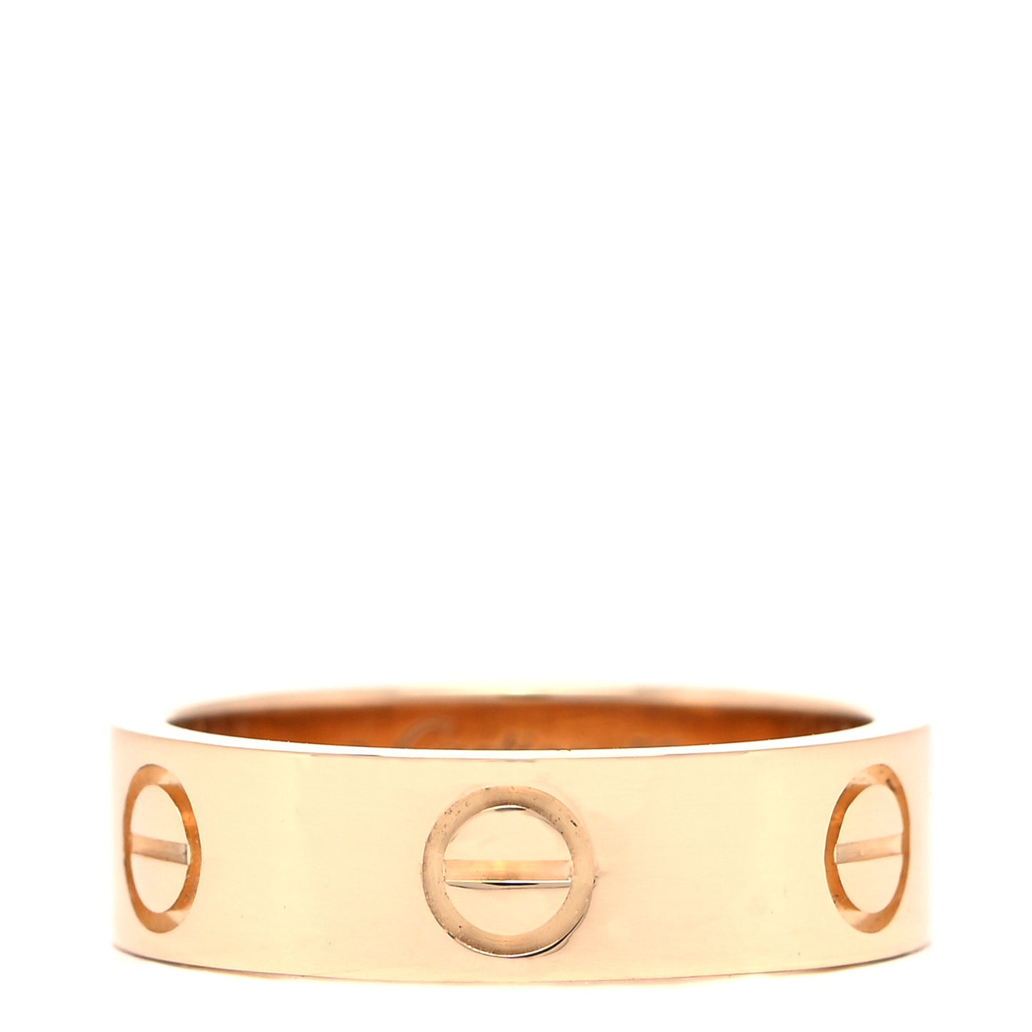 18K Yellow Gold 5.5mm LOVE Ring 52 6