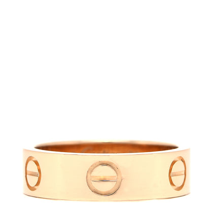 Cartier 18K Yellow Gold 5.5mm LOVE Ring 52 6 1 of 5