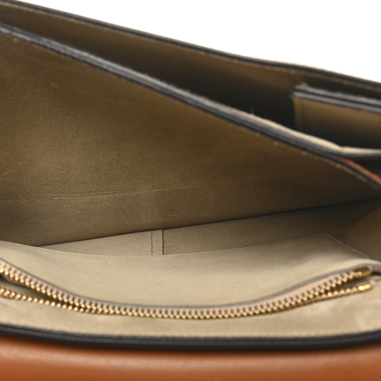 Suede Calfskin Medium Faye Shoulder Bag Caramel