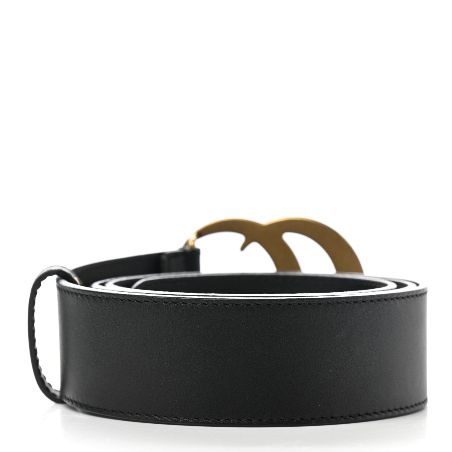 Gucci Calfskin Double G 40mm Belt 90 36 Black 2 of 9
