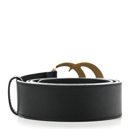 Gucci Calfskin Double G 40mm Belt 90 36 Black 2 of 9