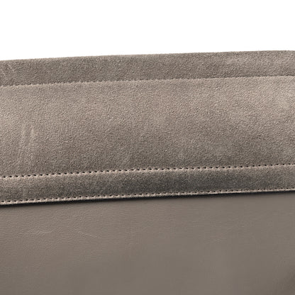 Chloe Calfskin Suede Medium Faye Shoulder Bag Motty Grey 12 of 13