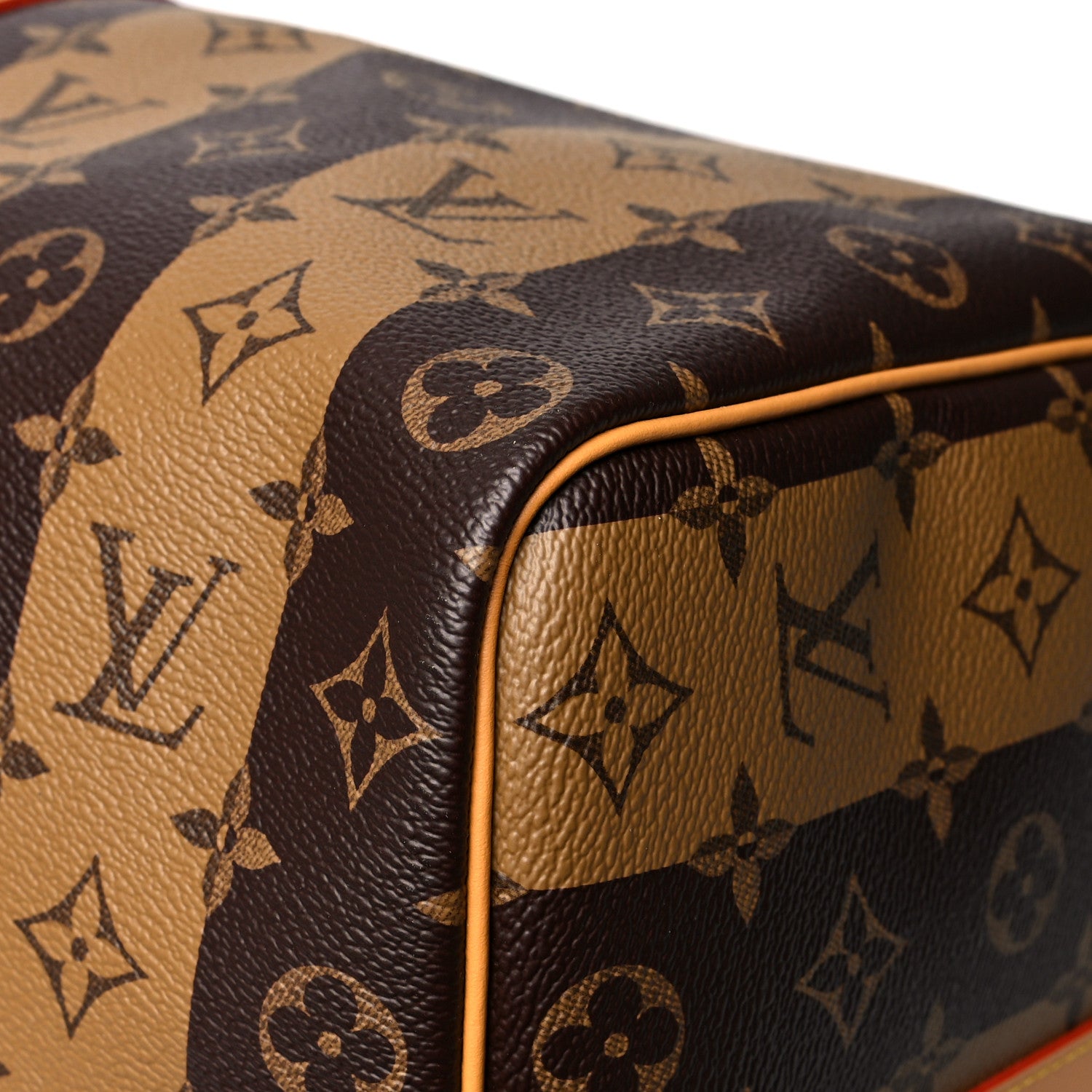 Louis Vuitton X NIGO Reverse Monogram Stripe Keepall Bandouliere 50 Brown 9 of 11