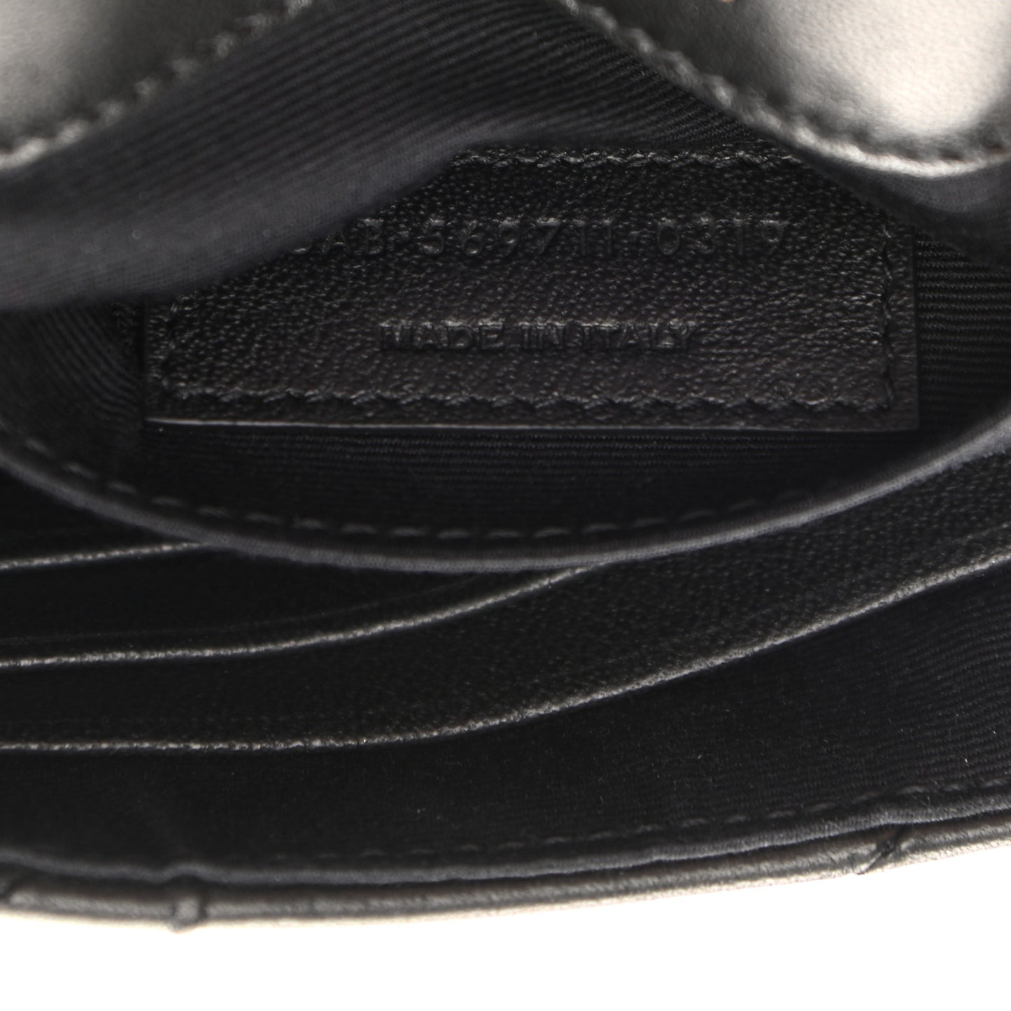 Lambskin Monogram Jamie Belt Bag Black