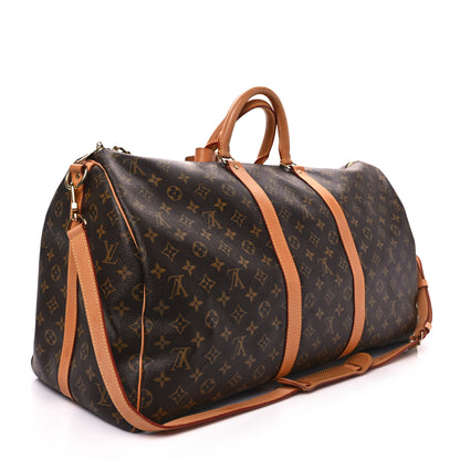 Louis Vuitton Monogram Keepall Bandouliere 55 2 of 11