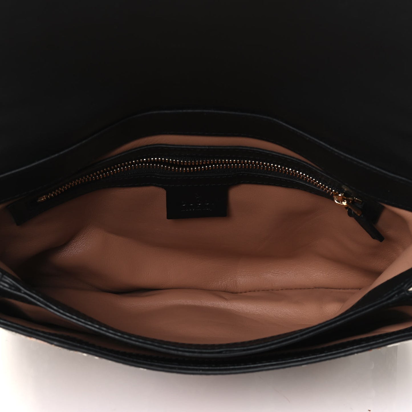 Snakeskin Medium Arli Flap Shoulder Bag Cognac Black