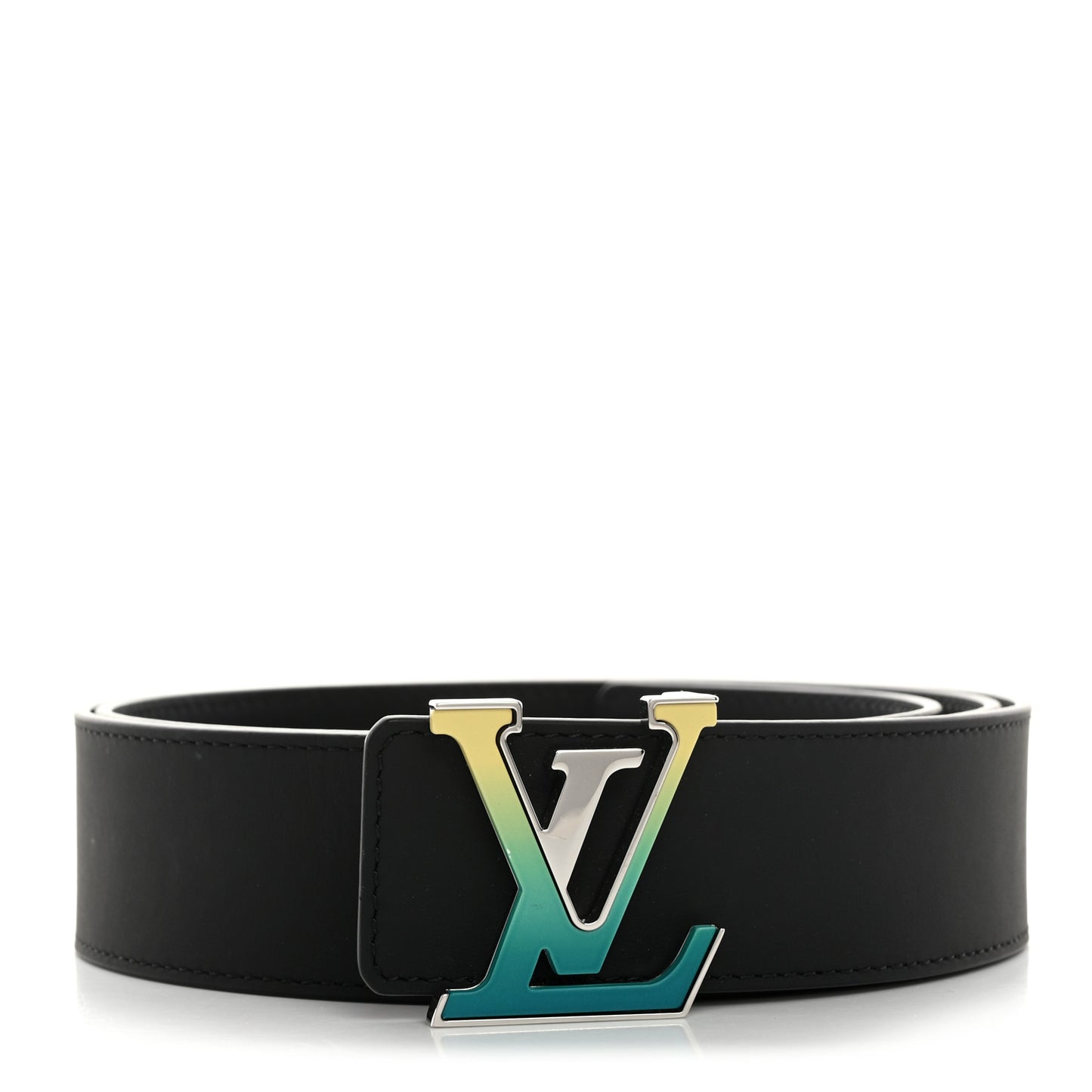 Calfskin 40mm LV Spotlight Belt 100 40 Black