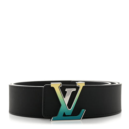 Louis Vuitton Calfskin 40mm LV Spotlight Belt 100 40 Black 1 of 7