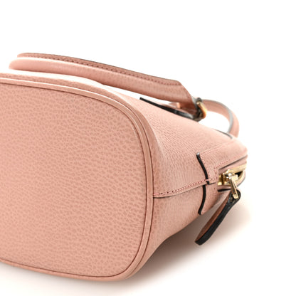 Gucci Dollar Calfskin Small GG Charm Dome Bag Soft Pink 10 of 11