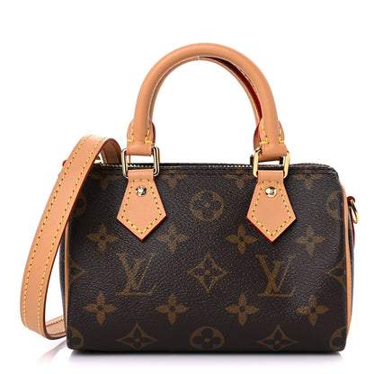 Louis Vuitton Monogram Nano Speedy Bandouliere 1 of 10
