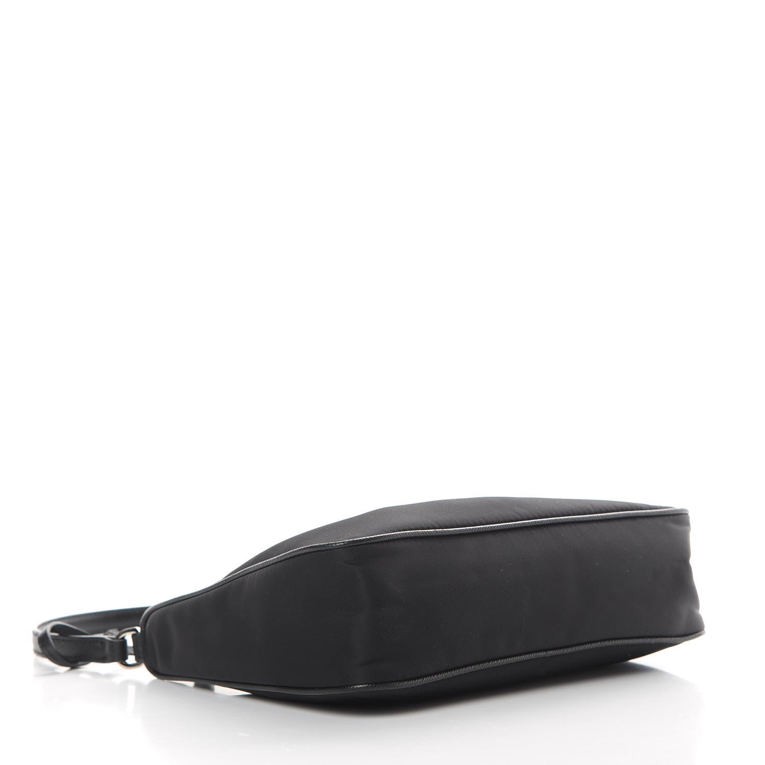 Prada Tessuto Nylon Saffiano Mini Re-Edition 2005 Bag Black 4 of 11