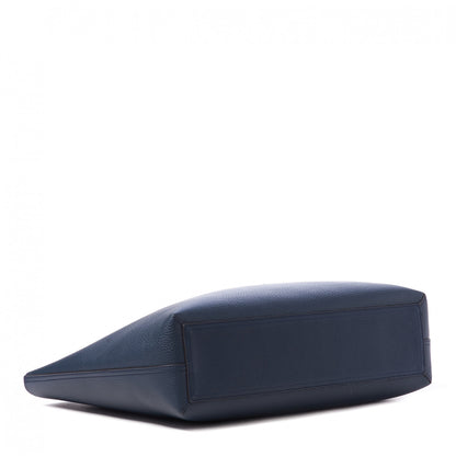 Louis Vuitton Taurillon Monogram Cobalt Cabas Voyage Marine 3 of 9