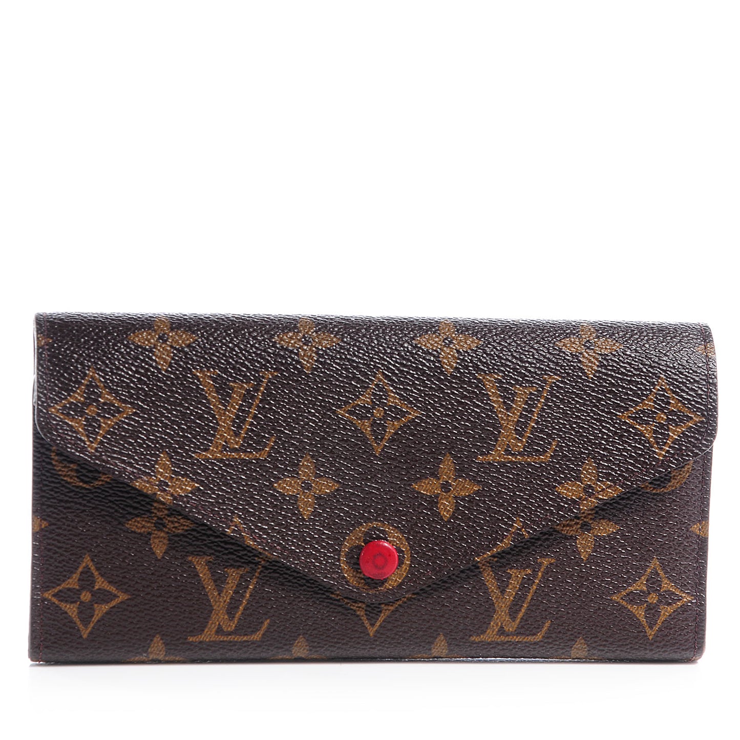 Monogram Josephine Wallet Red