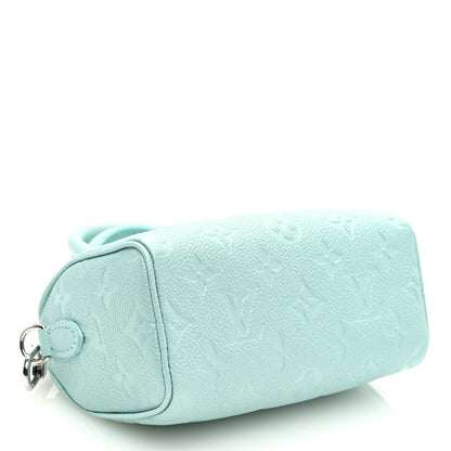 Louis Vuitton Empreinte Monogram Nano Speedy Pearly Lagoon Turquoise 4 of 8