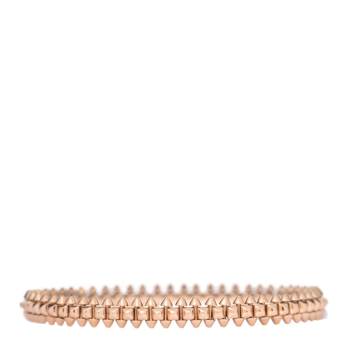 18K Pink Gold Small Clash De Cartier Bracelet 16