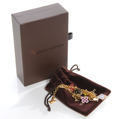 Louis Vuitton Monogram Multicolor Looping Charm Bracelet 5 of 5