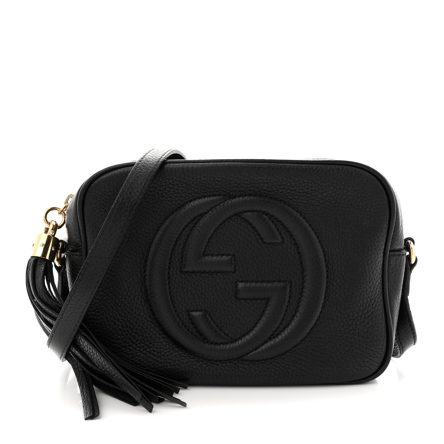 Gucci Pebbled Calfskin Small Soho Disco Bag Black 1 of 13