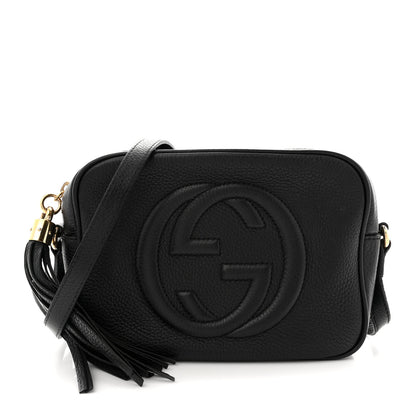 Gucci Pebbled Calfskin Small Soho Disco Bag Black 1 of 13