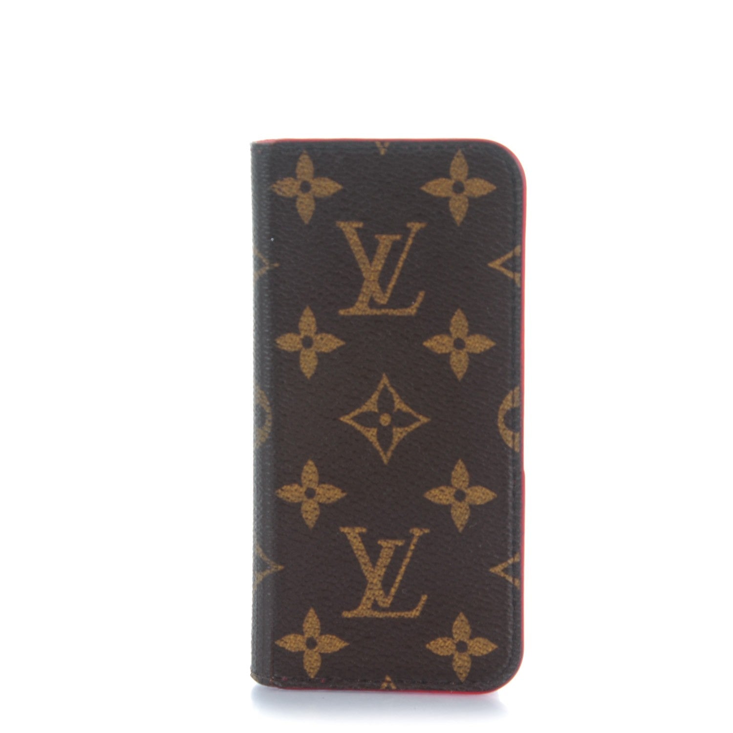 Louis Vuitton Monogram iPhone 6 Folio Case Rouge 1 of 7