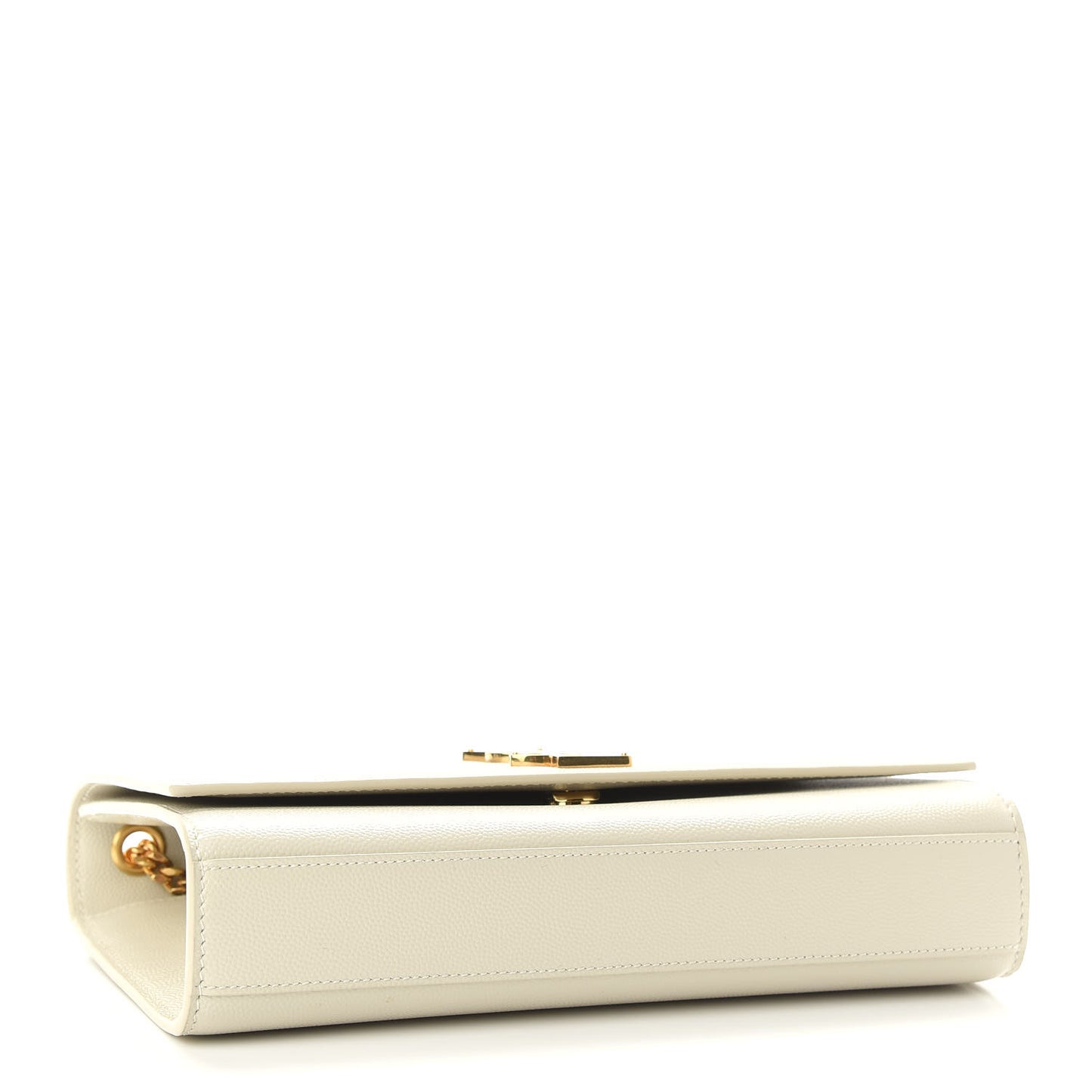 Grain De Poudre Medium Classic Monogram Kate Satchel Crema Soft