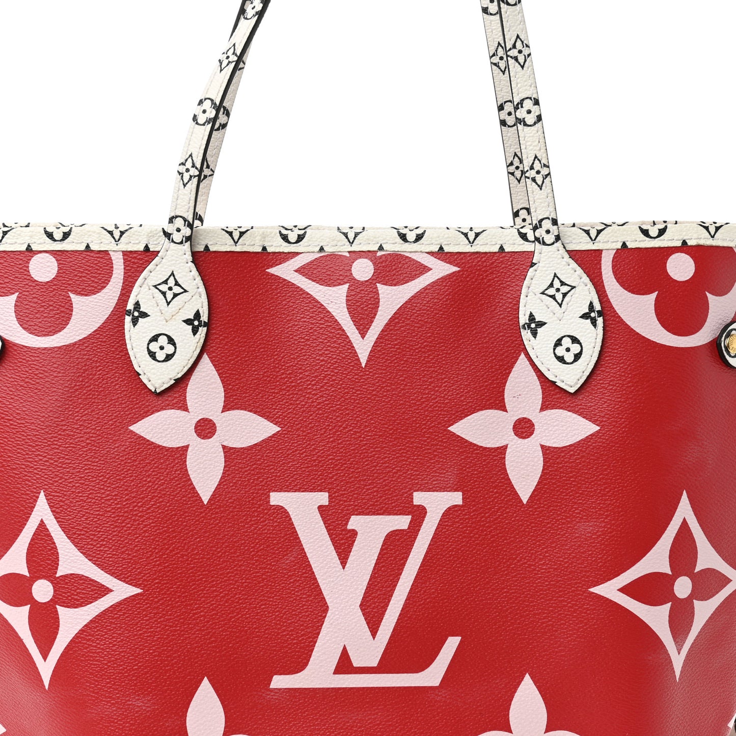 Monogram Giant Neverfull MM Rouge