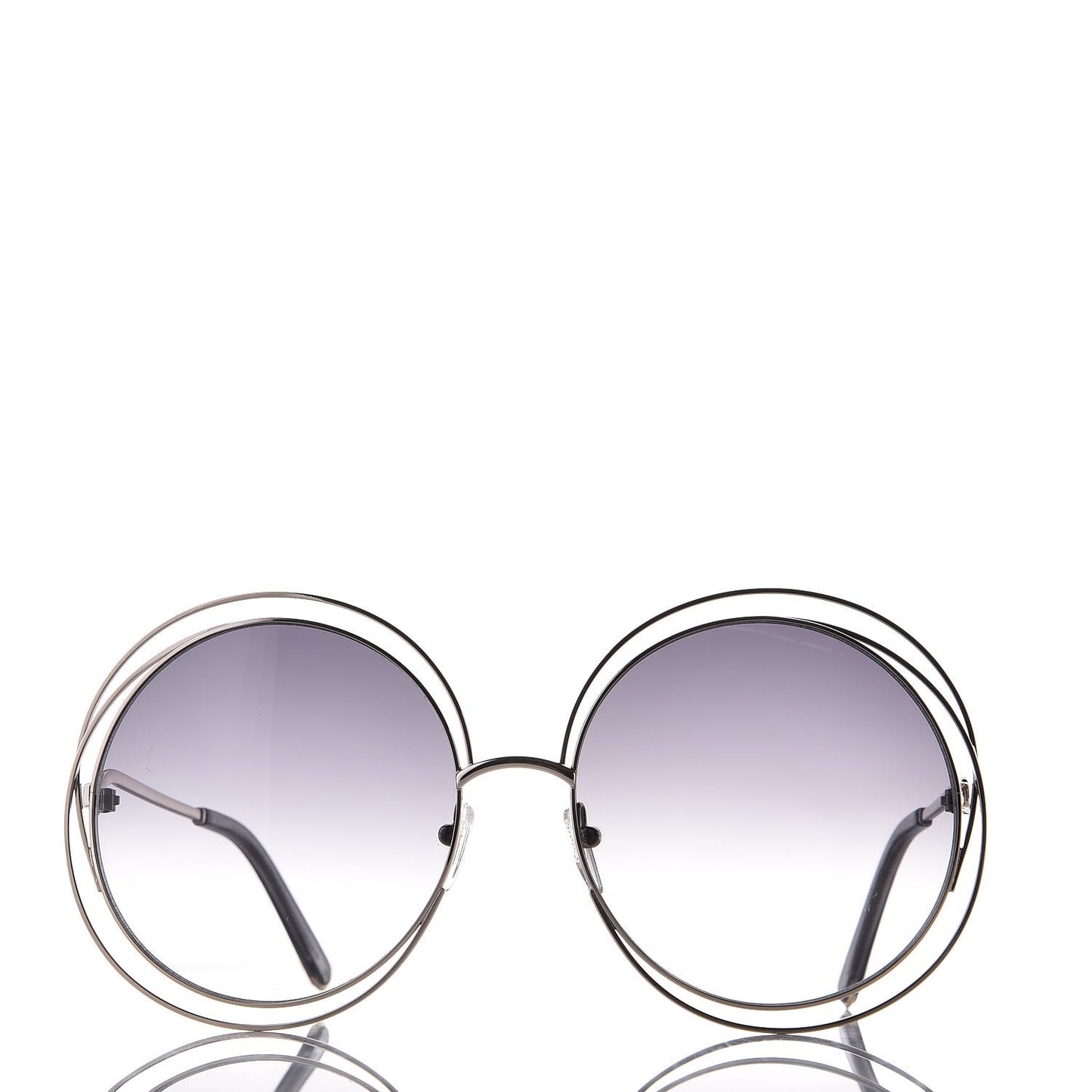 Oversize Round Carlina Oversized Round Sunglasses CE114S Gold Light Grey