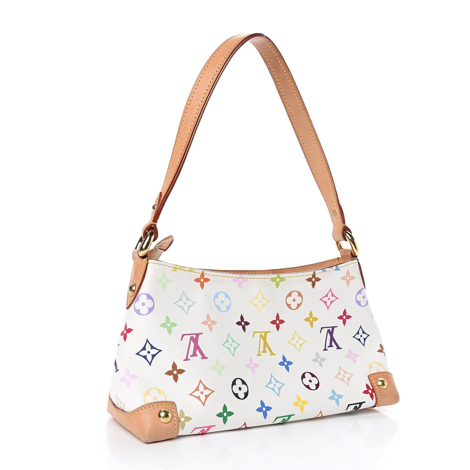Louis Vuitton Monogram Multicolor Eliza White 3 of 14