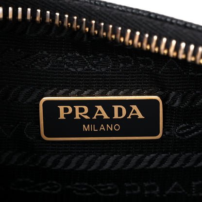 Prada Saffiano Lux Re-Edition 2005 Shoulder Bag Black 7 of 17