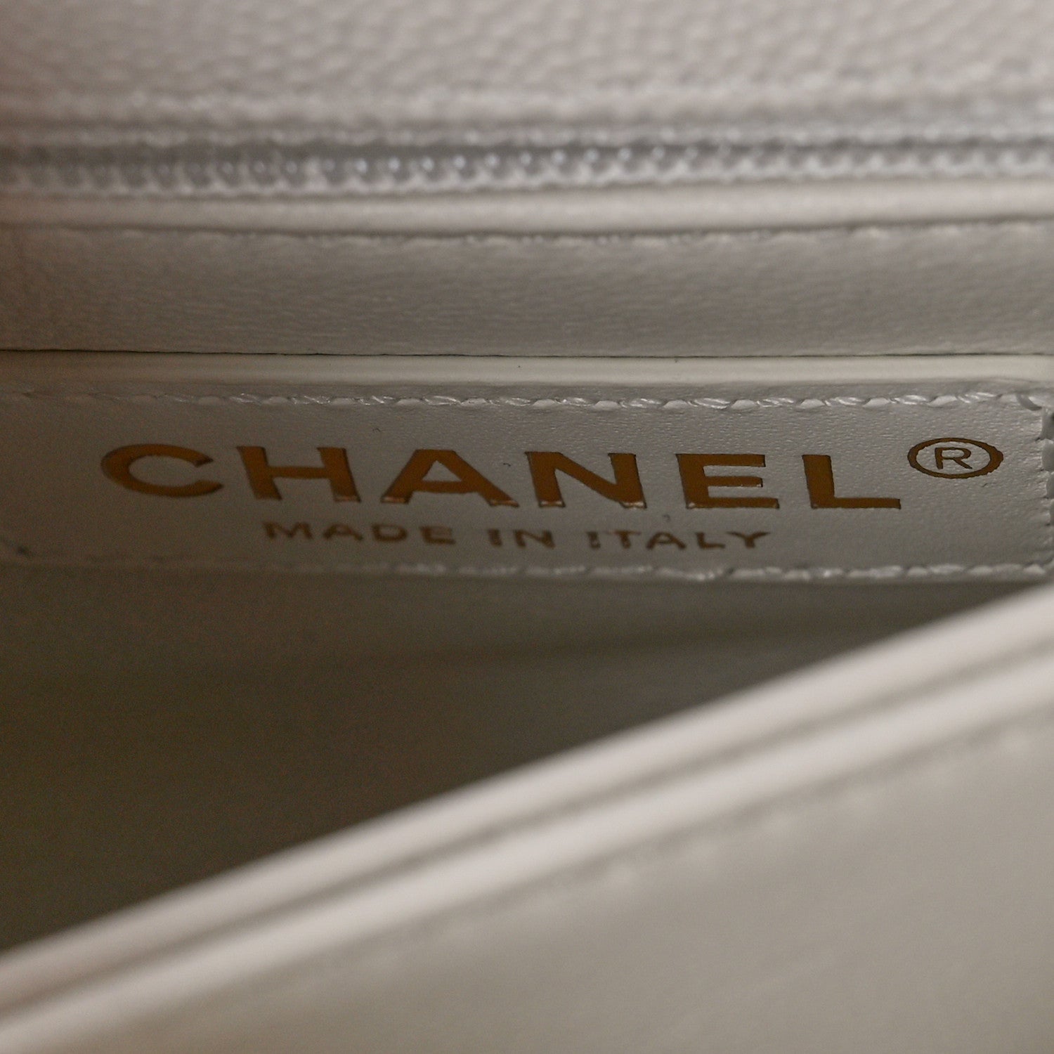 Chanel Caviar Quilted Extra Mini Coco Handle Flap White 6 of 11