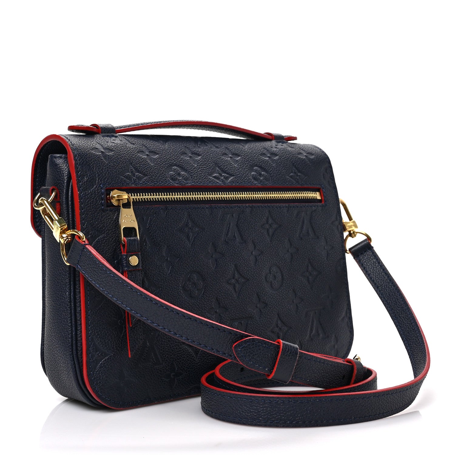 Louis Vuitton Empreinte Pochette Metis Marine Rouge 3 of 8