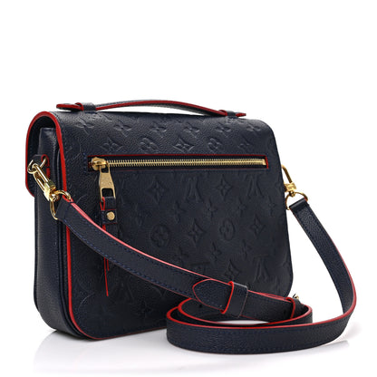 Louis Vuitton Empreinte Pochette Metis Marine Rouge 3 of 8
